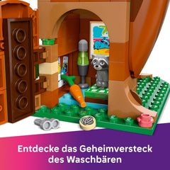 LEGO Friends Baumhaus - Jeu pour un bon garçon avec 2 figurines, 4 figurines, un jardin et un jeu de jouets - Jouets de rêve pour les filles et les jeunes à partir de 8 ans - 42652