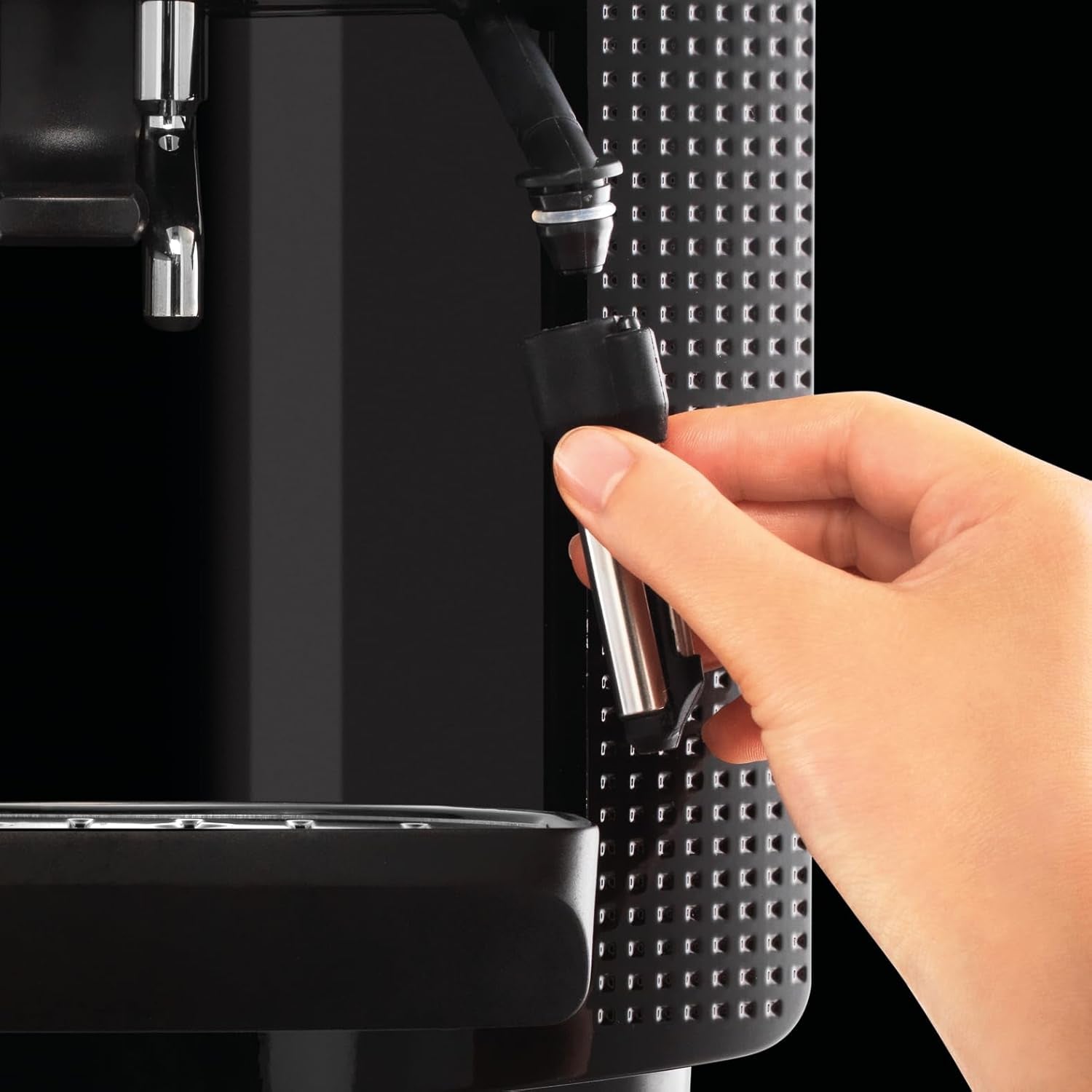 Krups Roma EA81M8 Machine à expresso 1,7 L, 3 réglages de température, 3 textures de café moulu, noir