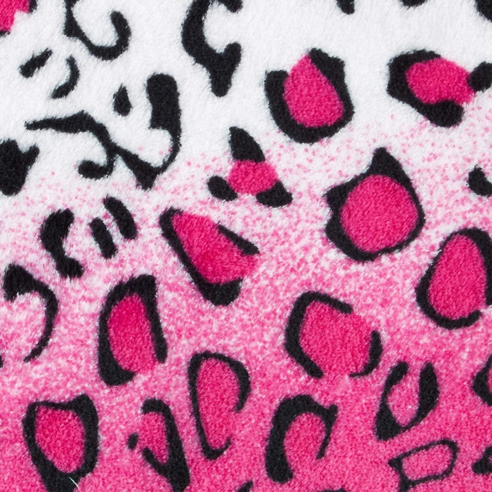 Home Must Haves Queen/King Zebra Giraffe Safari Animal Print Toutes saisons Super doux et chaud Couverture de canapé Taille de lit Rose Polyester Rose Léopard Quilts & Quilts Naty Shop