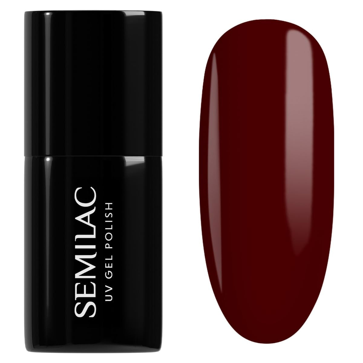 Semilac Vernis à Ongles UV 029 Espresso 7ml Collection Noir Blanc