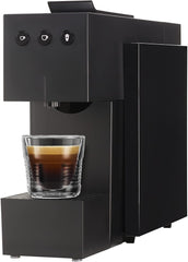 Machine à expresso avec capsules K-FEE SQUARE pour café, thé et cacao | Expresso compact | Chauffage rapide | Réservoir d'eau de 0,8 l | 19 barres | Noir piano