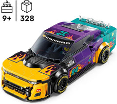 LEGO Speed Champions NASCAR Chevrolet Camaro ZL1 nouvelle génération ; Ensemble de construction et de jeu de voiture de course ; Cadeau pour garçons et filles de plus de 9 ans 76935 Jeux de construction Besuche den LEGO-Store