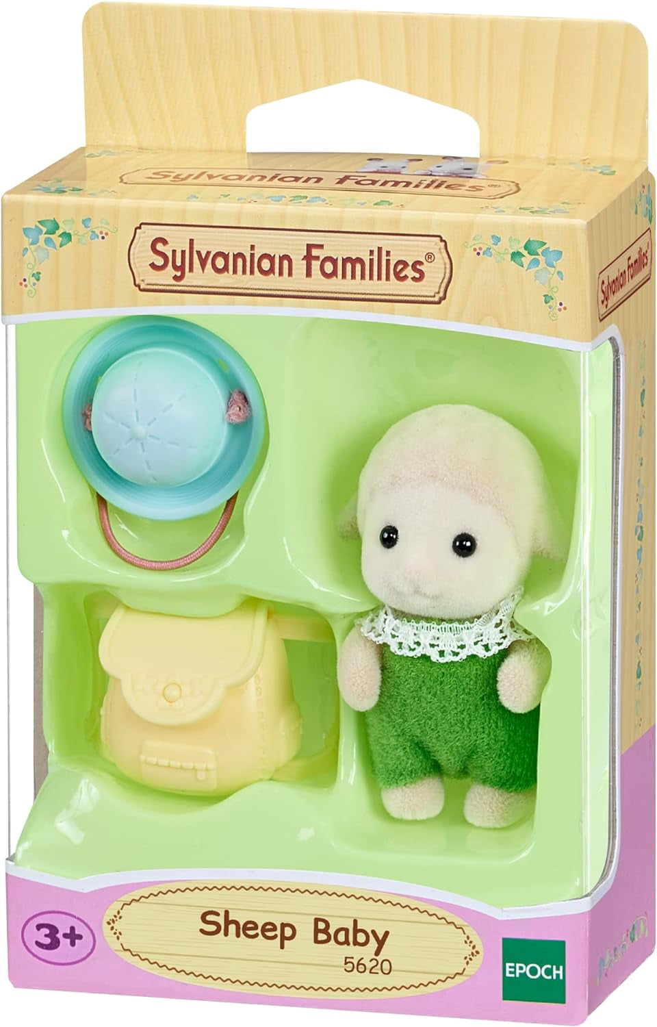 Sylvanian Families 5620 Bébé mouton - Figurines pour maison de poupées