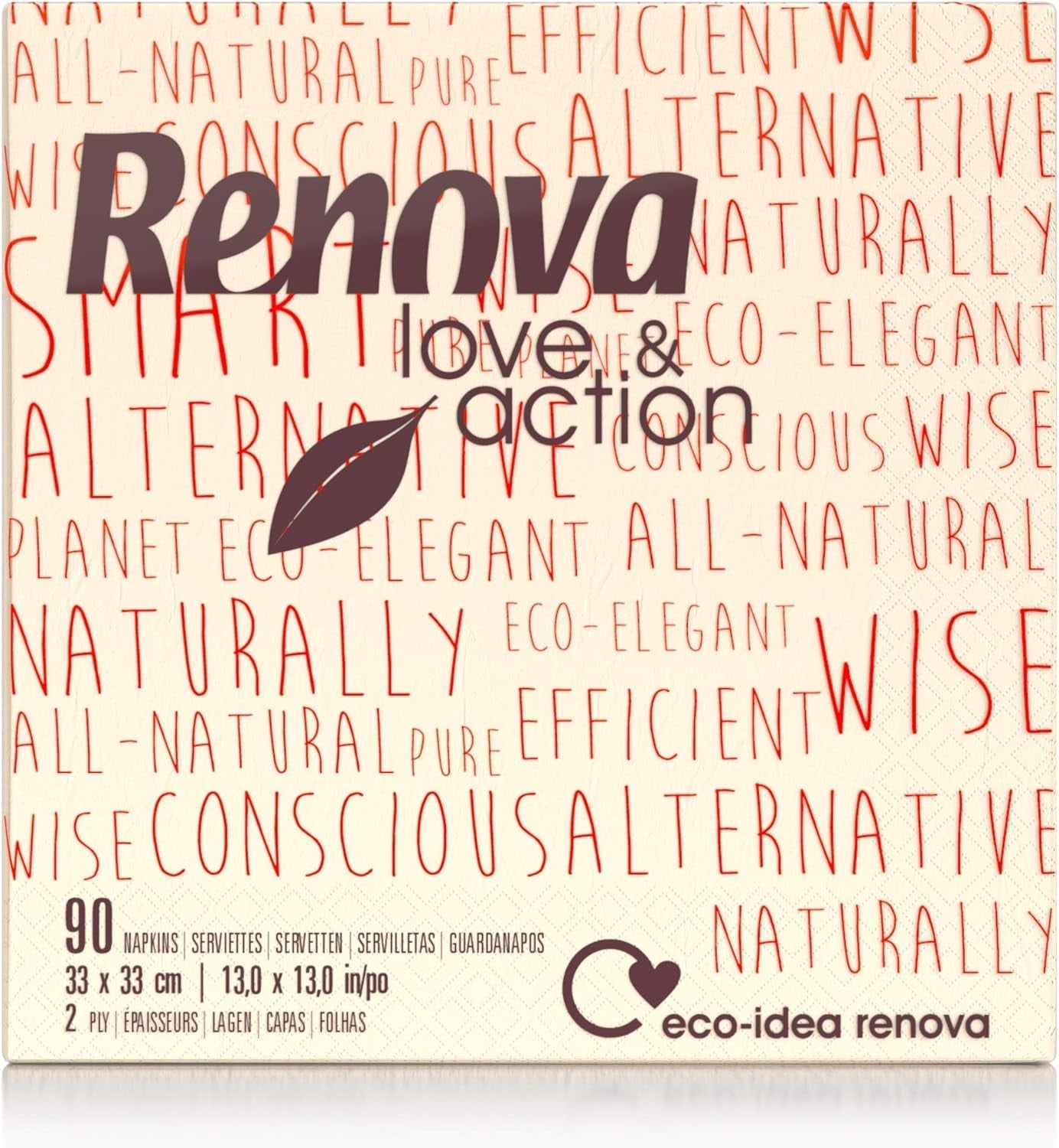 Serviettes en papier Renova, 1 pièce