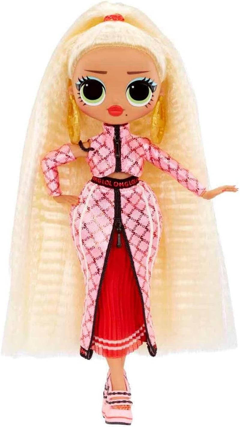 Mdr Surprise ! Poupée mannequin OMG - Article cadeau - Avec beaucoup de surprises, y compris des vêtements interchangeables et de fabuleux accessoires - Idéale pour les enfants de 4 ans et plus, Rose