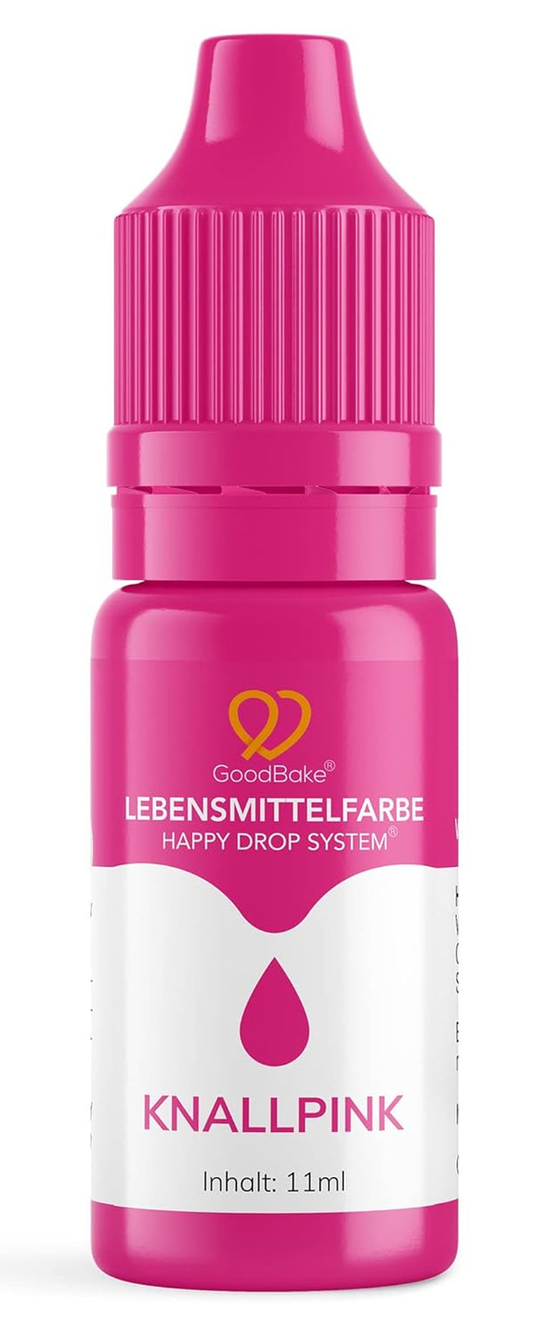 Colorant alimentaire rose Goodbake (11 ml) - Colorant alimentaire intense - Couleur très concentrée - Pour colorer les gâteaux, fondants, crèmes au beurre, boissons, slime et bien d'autres articles. 100% végétalien