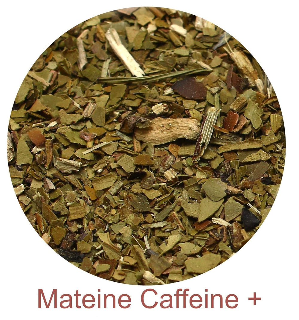 Ceai Mate  Caffeine I Neprăjit, fără tulpini și fără pulbere Tradicional - Ceai Mate puternic din Paraguay I Conținut de cofeină | Băutură energizantă și detoxifiantă 500 G I 0,5 Kg