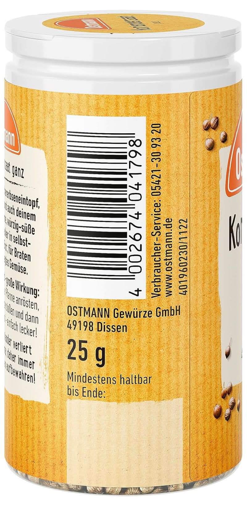 Graines de coriandre entières (la conception de l'emballage peut varier) Épices Naty Shop