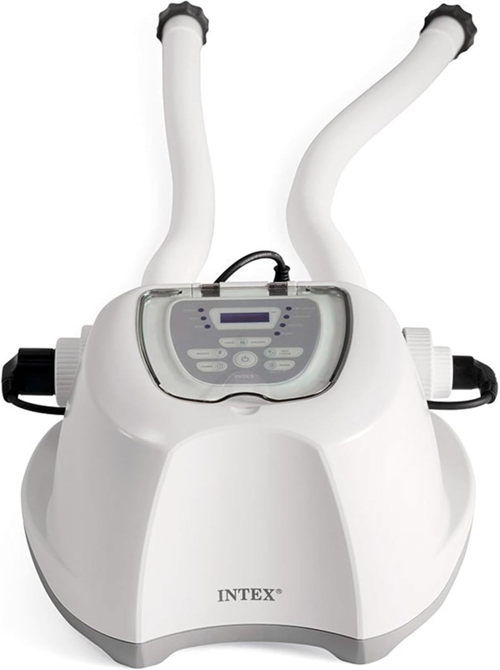 Intex 26670 Krystal Clear Système de filtration d'eau salée pour pompe de filtration 2650-12112 L/h pour petites piscines jusqu'à 56800 L Plastique Blanc