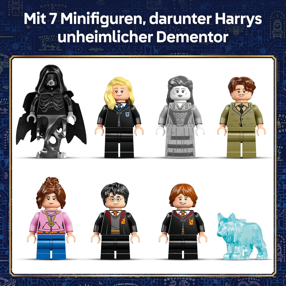 LEGO Harry Potter Château de Poudlard : Flèches de château - Ensemble de bricolage avec 7 figurines - Modèle avec Hermine et Ron Figures - Créations créatives pour les filles, les jeunes et les fans à partir de 9 ans - 76463