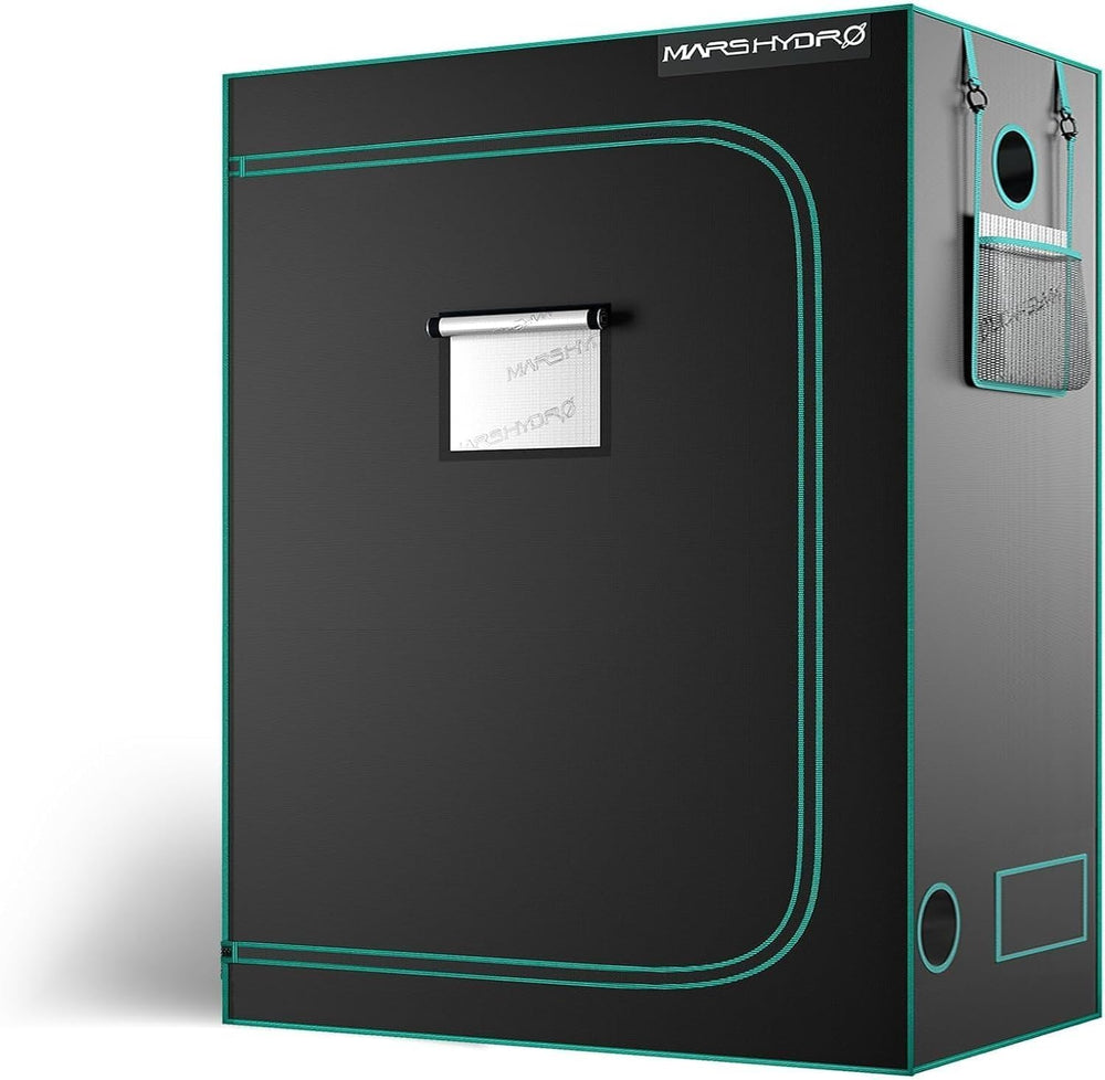 MARS HYDRO Tente de culture 60 x 60 x 140 cm, tente de culture intérieure, tentes de culture en Mylar réfléchissant pour culture hydroponique, plateau inférieur amovible pour espace de culture des plantes