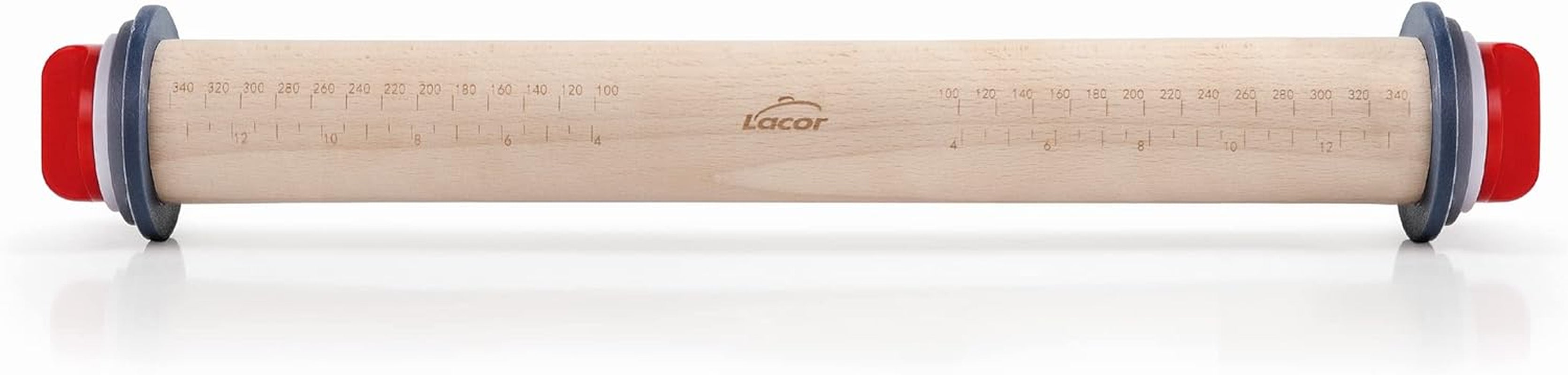 67142 Twister en bois de hêtre 34 cm avec anneau à vin, bois, marron, 42 x 6 x 6 cm