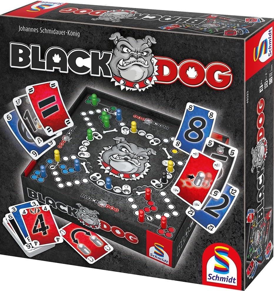Schmidt Spiele 49323 Black DOG, jeu familial