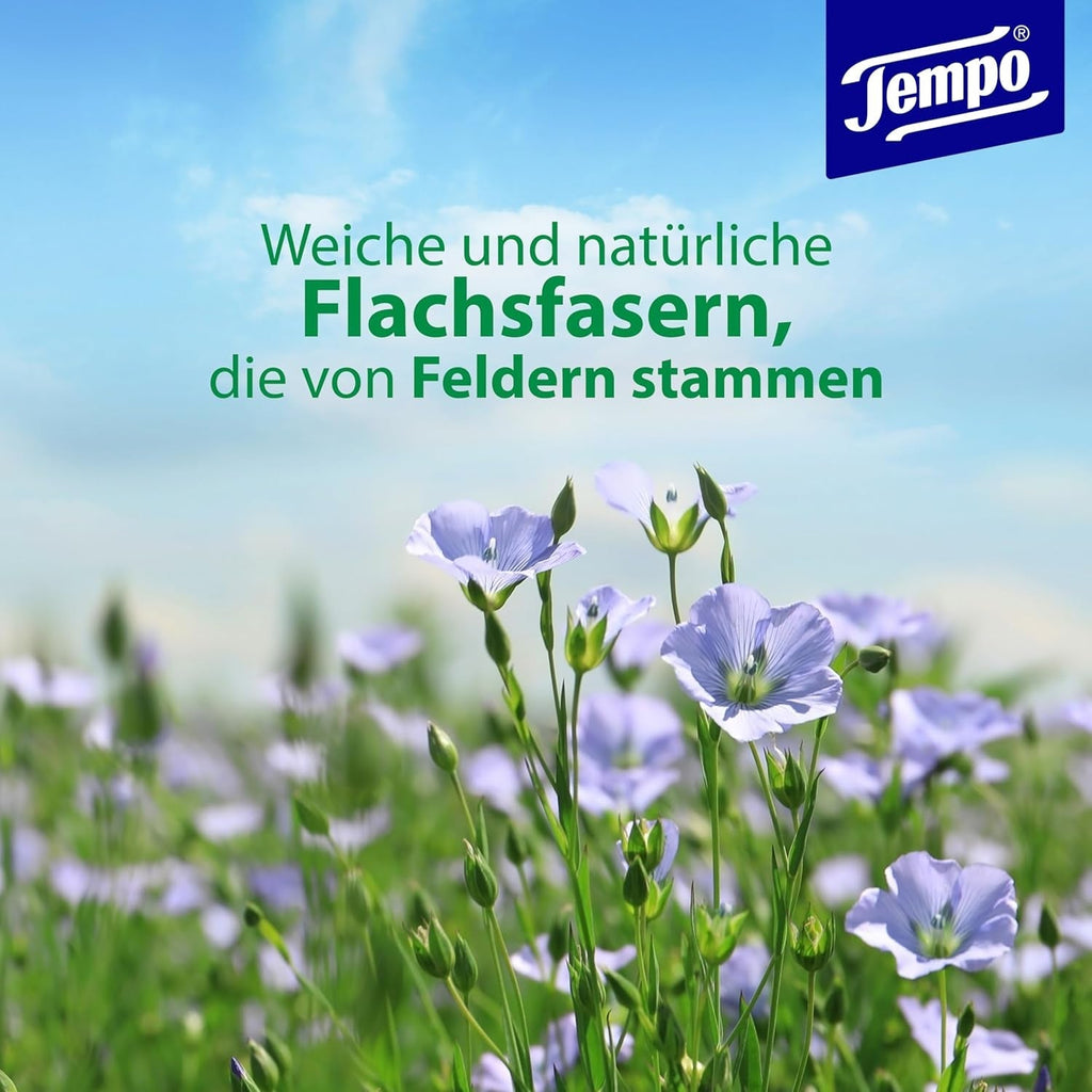 Șervețele igienice umede Tempo Avocade & Shea Butter, 16 pachete, megapack, 8 bucăți, 42 de șervețele