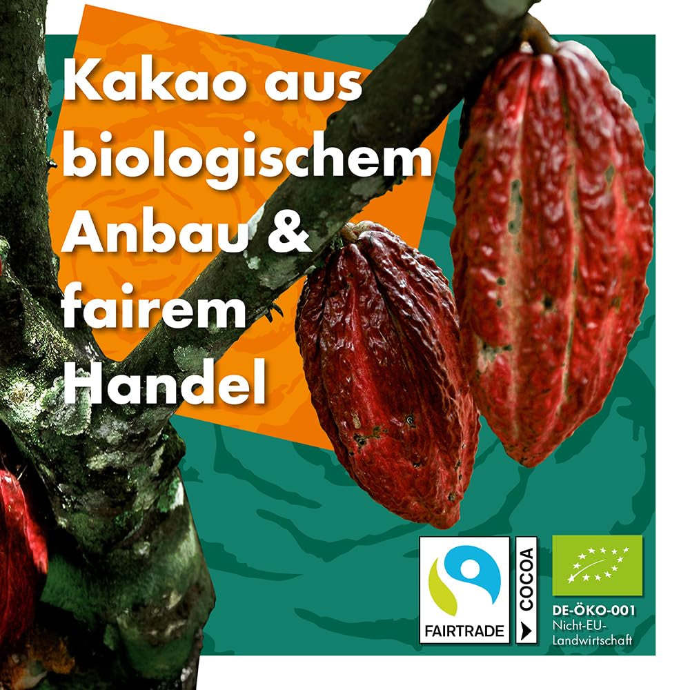 Becks Cocoa Om Masala Chai Tea Bio – Ceai negru indian cu condimente tradiționale precum scorțișoară, cardamom și ghimbir – Perfect pentru Chai Latte, 300 g