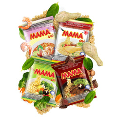 MAMA - Nouilles instantanées aux légumes, paquet de 30 (30 x 60g)