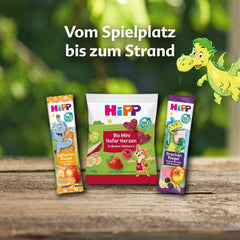 HiPP Bio Quetschie Kiwi in Birne-Banana - Charlie Zebra (8 x 100g), à partir de 1 an, 100% purée de fruits, sans sucre, végétalien, dans la meilleure qualité biologique (Packung mit 2)
