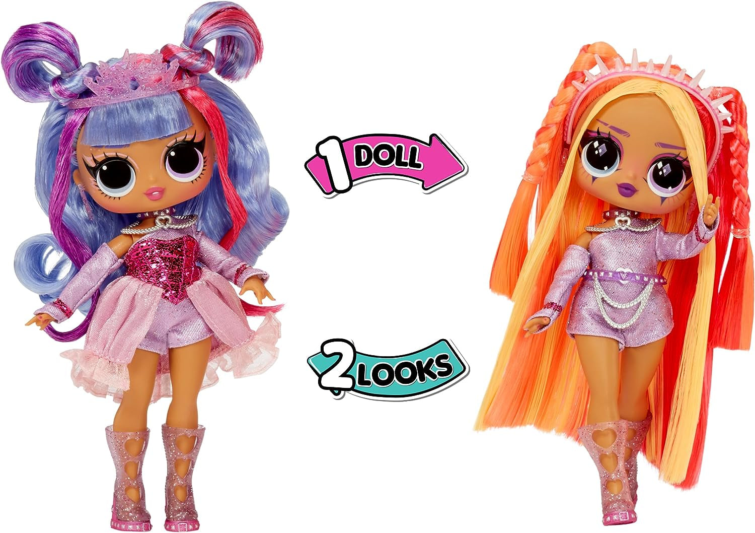 LOL Surprise Tweens Surprise Swap Series - Buns-2-Braids Bailey - Poupée mannequin avec plus de 20 surprises, y compris une tête coiffante et des accessoires et tenues fantastiques - pour 4 ans et plus