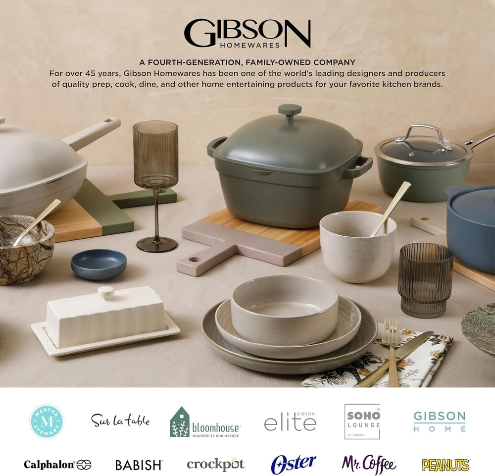 Set de veselă din porțelan Zen Buffet, serviciu pentru 6 persoane (30 piese), alb (cupe)