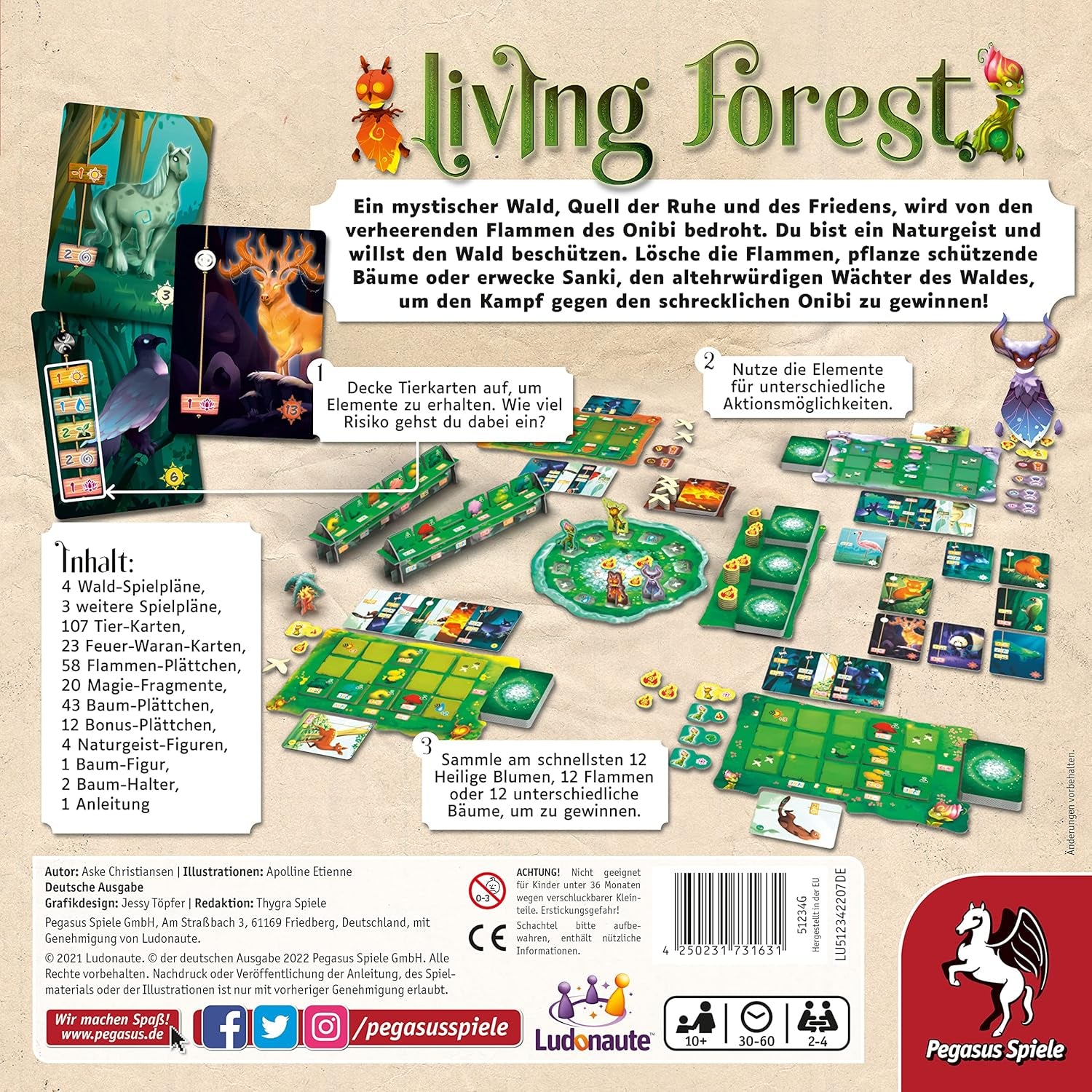 Pegasus Games 51234G Forêt vivante