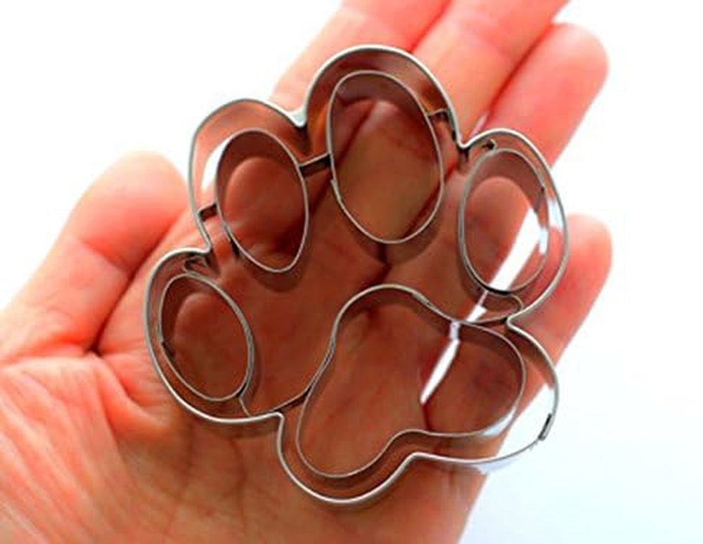 Boîte à biscuits en forme de patte de chien, env. 7,5 cm