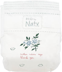 Couches jetables Eco by Naty Premium pour peaux sensibles, taille 5, 11-25 kg, (1 x 22 pièces)
