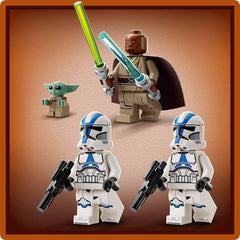 LEGO Star Wars S'échapper avec le BARC Speeder, l'ensemble Mandalorien, vélo jouet avec side-car, comprend les figurines Kelleran Beq et Grogu, cadeau pour garçons et filles à partir de 8 ans 75378 Ensembles de construction Beuche den LEGO-Store