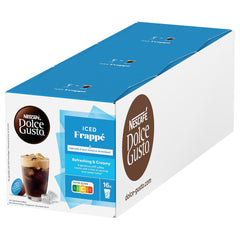 NESCAFÉ DOLCE GUSTO MINI ME by KRUPS schwarz/anthrazit machine à café automatique avec NESCAFÉ Dolce Gusto Iced Frappé, 3er Pack (3 x 16 portions)