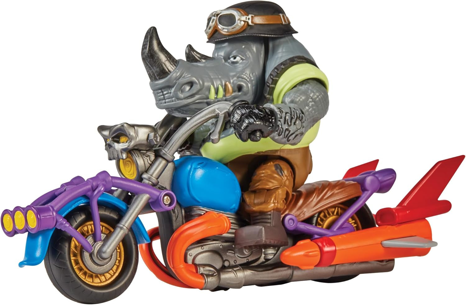 TEENAGE MUTANT NINJA Turtles - Figura de bază Ray Fillet Action figures Naty Shop Rocksteady