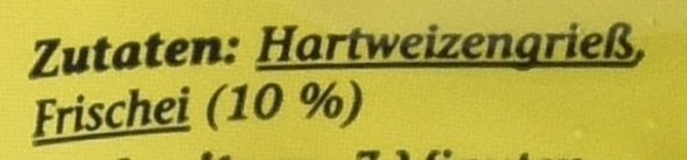 The Good Ones Fines Nouilles aux Oeufs Frais - Spirala, 500g