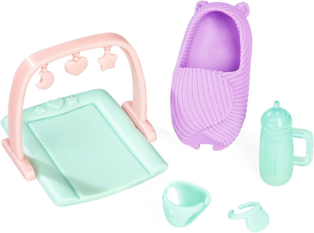 Simba 105733680 Steffi Love Doll Hello Baby (29 cm) - Poupée enceinte avec ventre qui grandit, poupée et accessoires - Jouet pour enfants, filles et garçons à partir de 3 ans