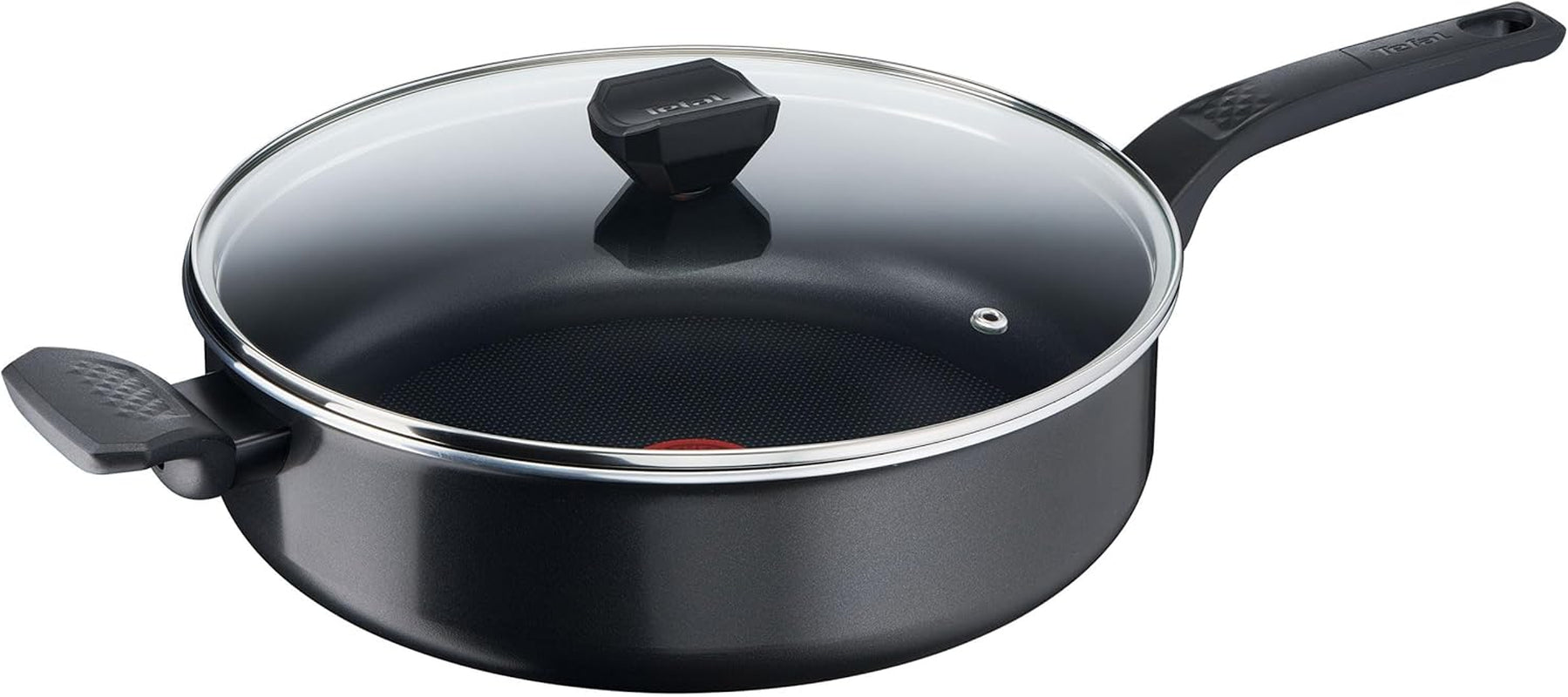Tefal Easy Cook & Clean, strat antiaderent, indicator de temperatură, nerecomandata pentru inductie Oale si Tigai Naty Shop Tigaie pentru fiert 28 Cm