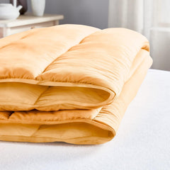 Pikolin Home - Couette réversible 300 G - garnissage nordique bicolore - pour lit 100/105 - confortable, chaude, respirante, vert, 180 X 220 cm Couettes et couettes Naty Shop