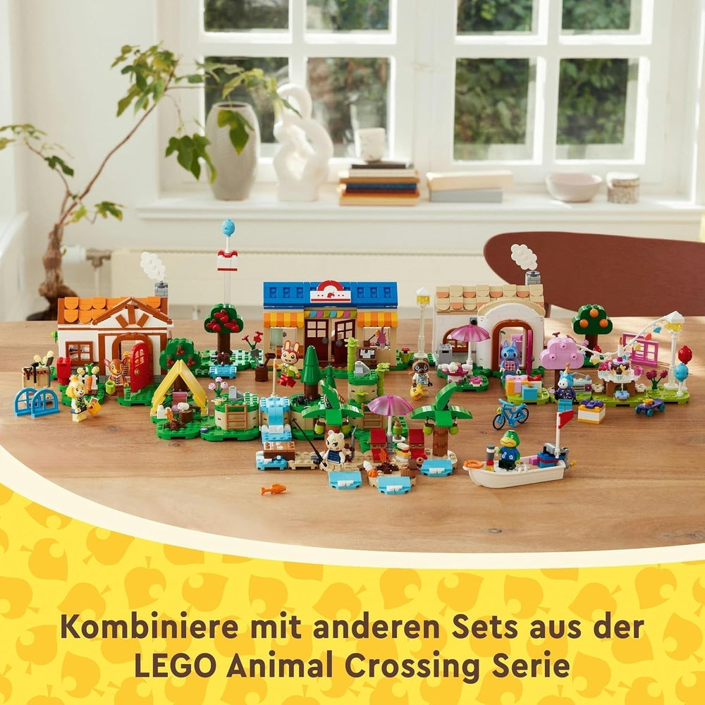 LEGO Animal Crossing Käptens Island Boat Tour, jouet créatif pour enfants avec 2 figurines de la série de jeux vidéo dont Huschke, cadeau pour filles et garçons à partir de 6 ans 77048 Jeux de construction Besuche den LEGO-Store