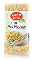 Nouilles biologiques aux œufs et à l'agneau Bamboo Garden, 250 g (la conception de l'emballage peut varier)