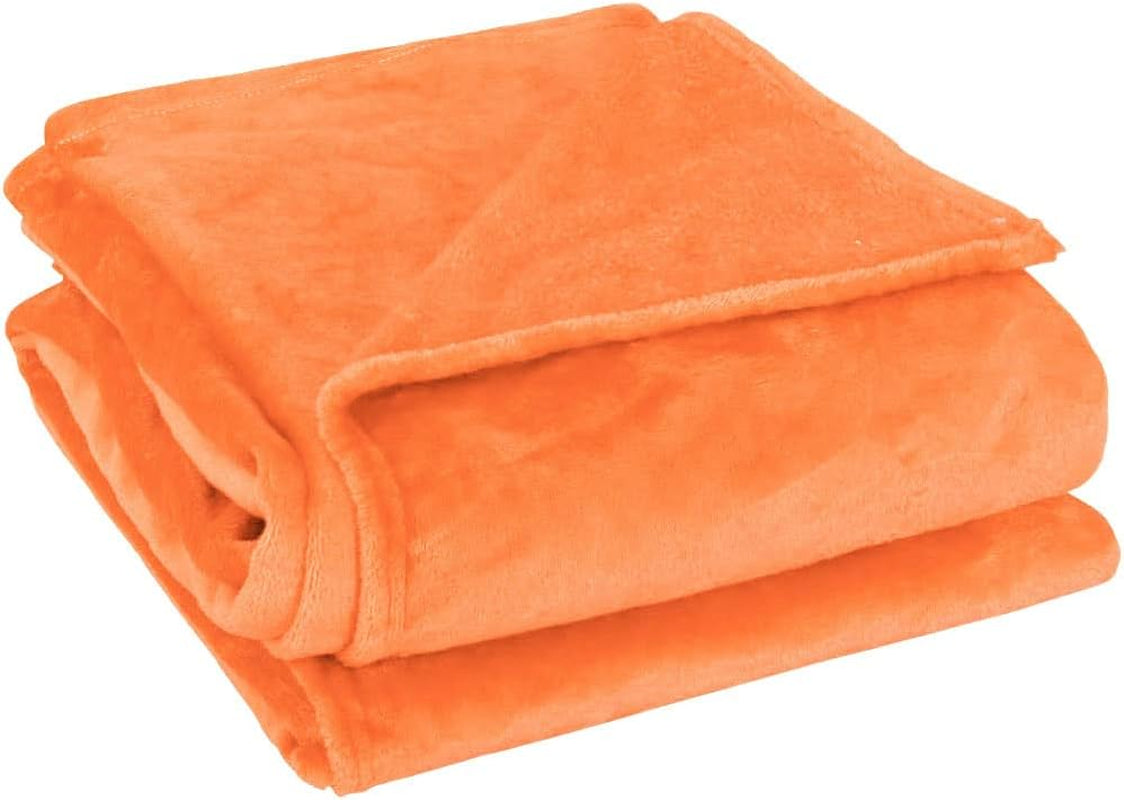 Sourcing Map Couverture douillette couverture couvre-lit Couverture polaire douce et chaude comme couverture de canapé Couverture de canapé Salon et couverture câline Couverture en laine douce en peluche Orange 150X200Cm Lits et couvertures Besuche den uxcell-Store Corail 78 "X90"