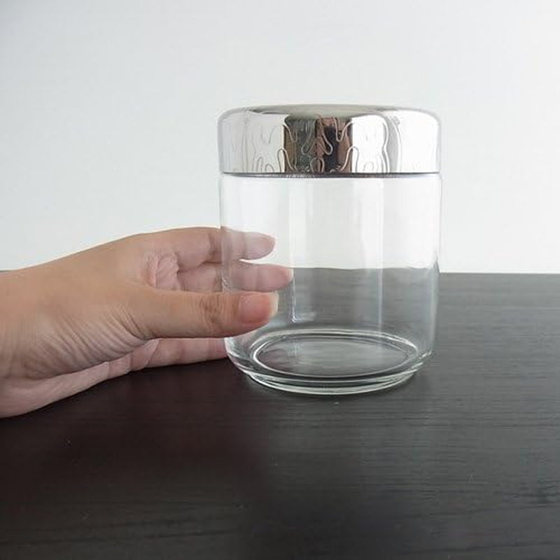 Alessi MW21/75 Pot de cuisine en verre enduit 75 cl Boîtes de conservation alimentaire Naty Shop