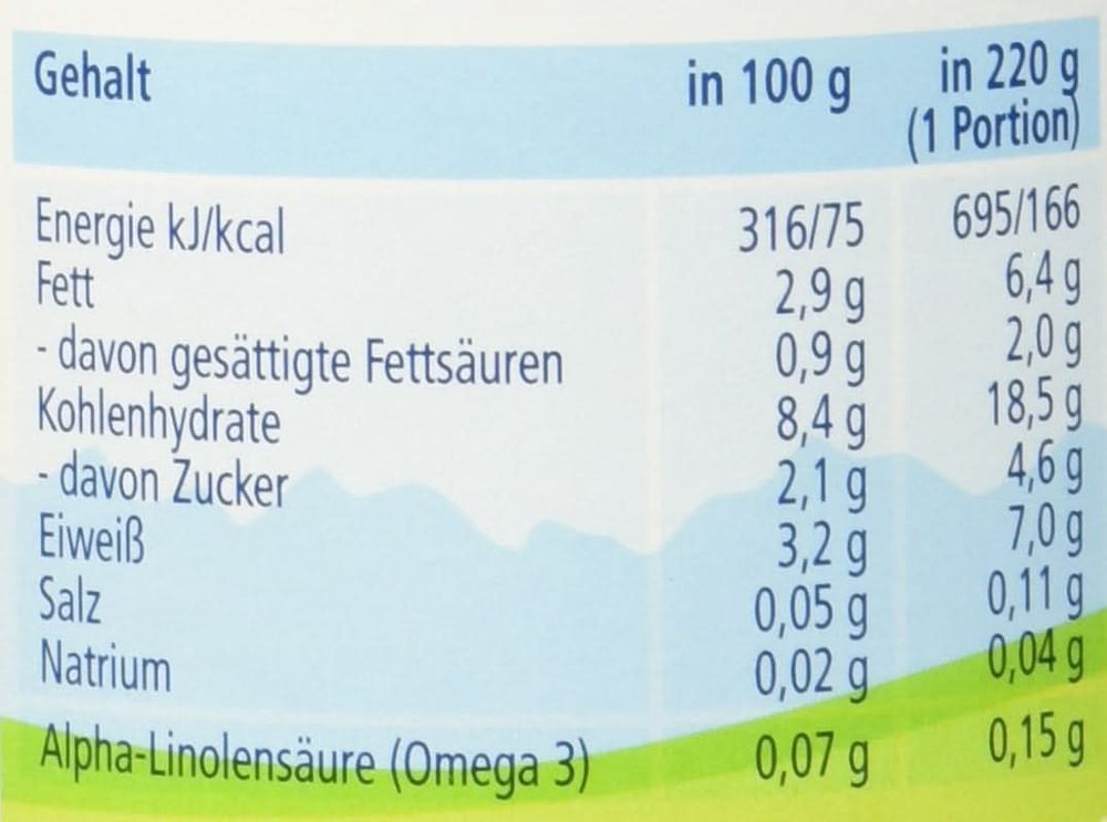 Nouilles bio Hipp au jambon et légumes, paquet de 6 (6 X 220 grammes) Mère et Enfant Naty Shop