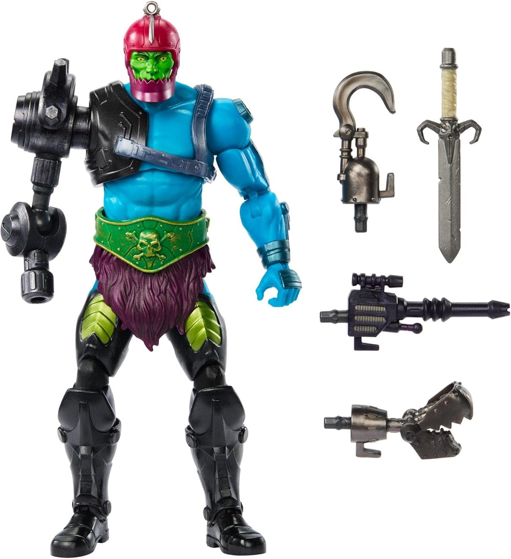 Masters of the Universe Masterverse Masterverse New Eternia Trap Jaw Action Figure, Deluxe Collectible Figure With 30 Movement Points And Several Accessories, Motu Toy, HYC47 Action figures Naty Shop Titlu implicit