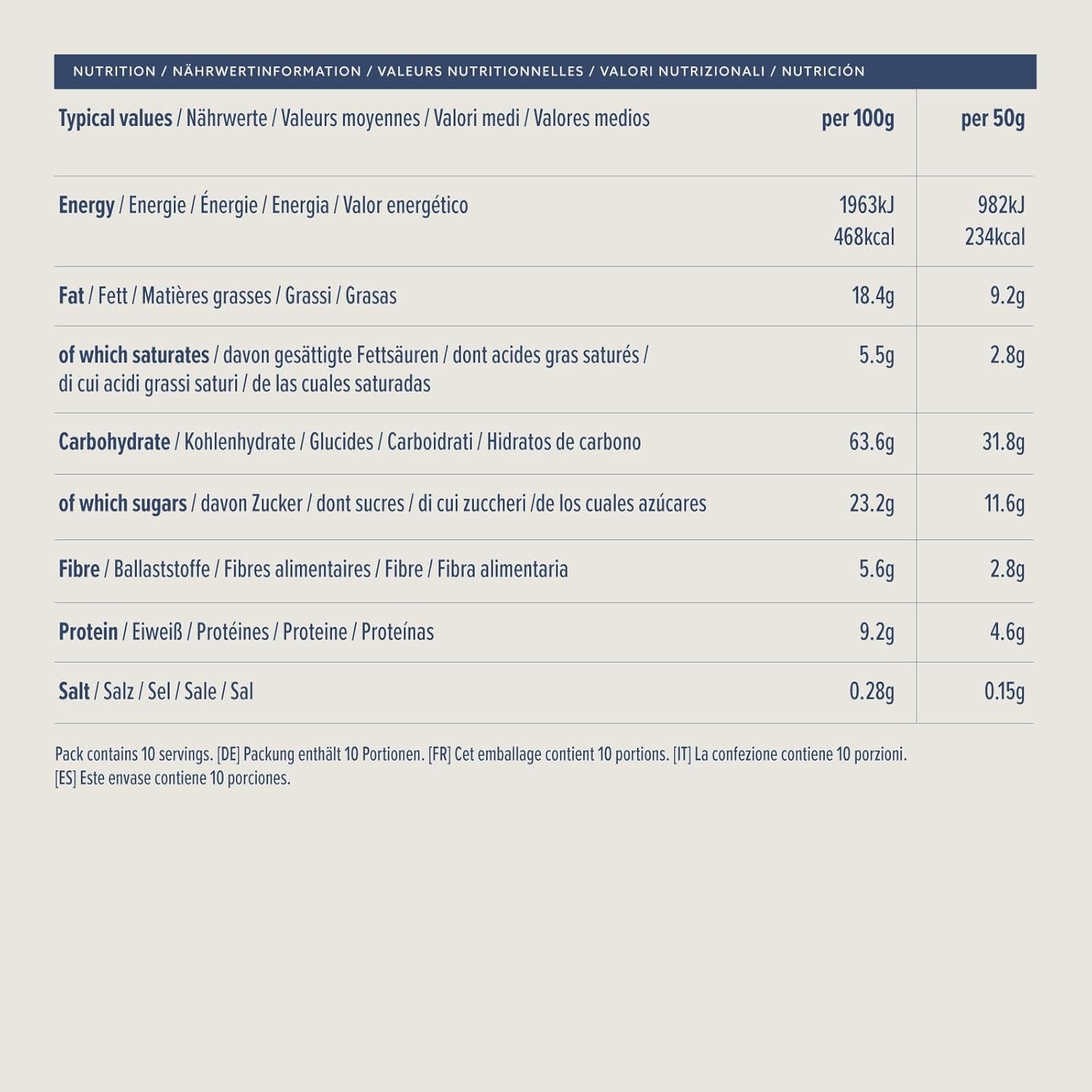 Muesli croustillant au chocolat d'Amazon, 500g