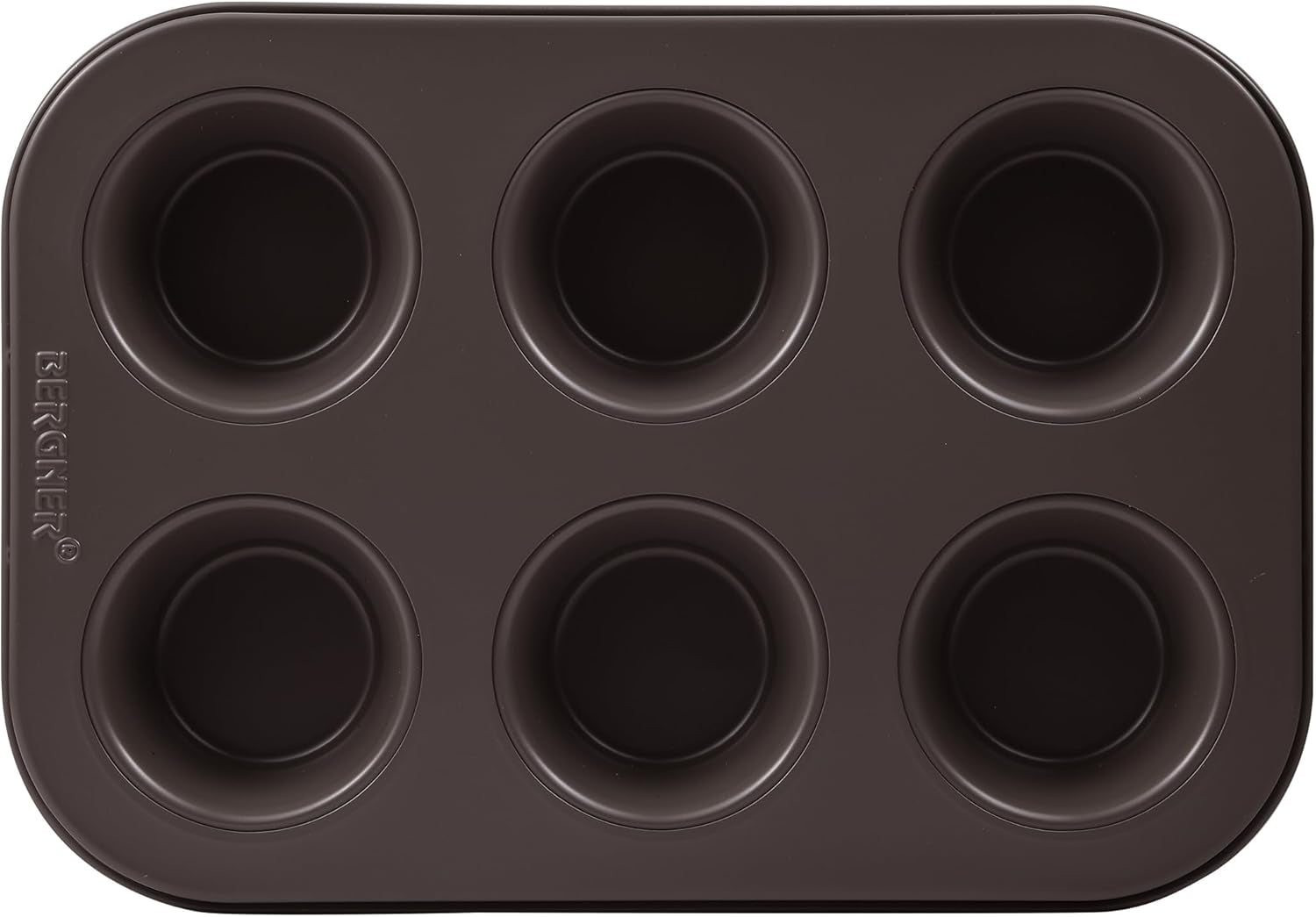 BERGNER BAKING LOVERS - Set Von 2 X 6 Cup Muffinformen - Kohlenstoffstahl Mit Ilag Essential, PFOA Frei, Leicht Zu Reinigen Moules et plaques pour la pâtisserie Naty Shop
