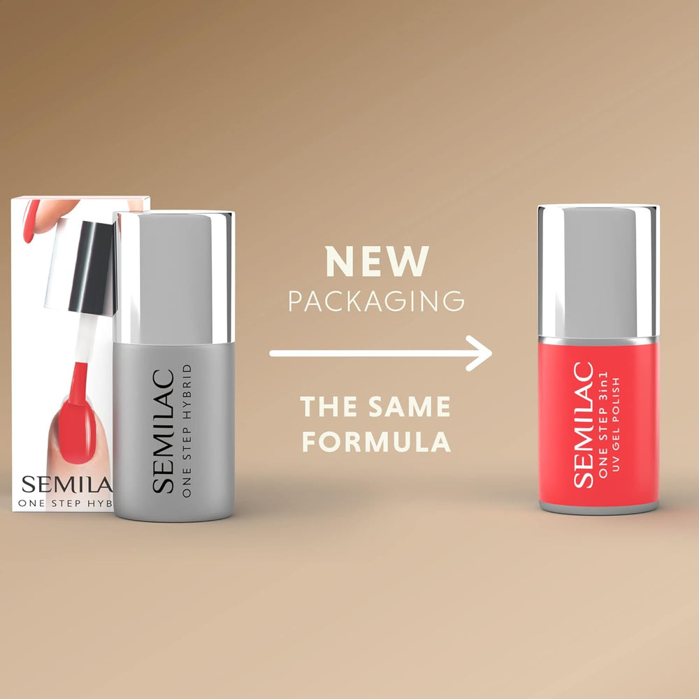 Oja UV Semilac One Step 3 en 1 S251 Crème de coco 7ml