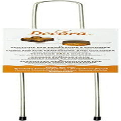 Grille de refroidissement spéciale pour Colomba et Panettone, 50 cm, argent/noir