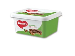 Fineti, Crème au cacao, noisettes et lait 200g Glaçages et Décor Naty Shop 600 grammes