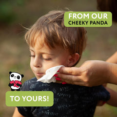 Cheeky Panda Baby Lingettes humides en bambou | 720 lingettes éco | Produits essentiels délicats et doux pour les nouveau-nés