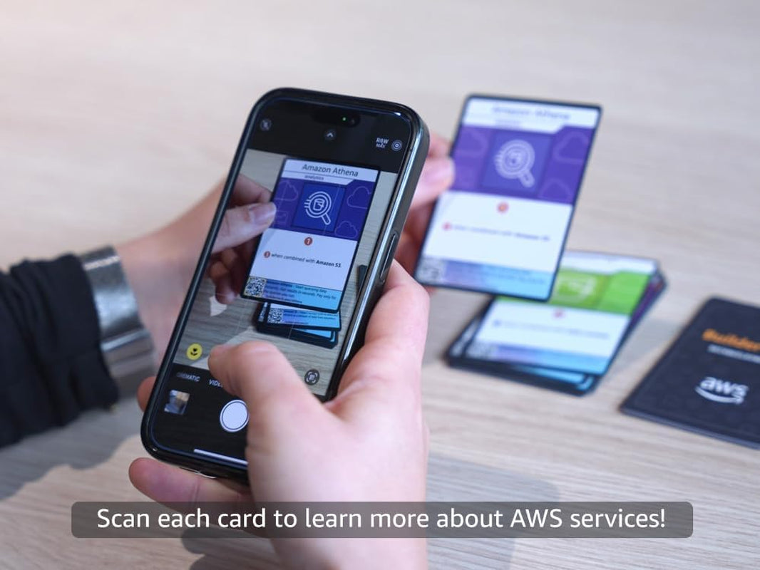 BuilderCards - Jeu de cartes Cloud Architecture - Jeu de base (anglais), Blanc