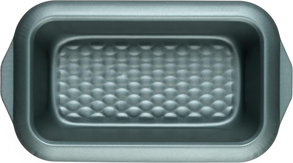 Progress BW09819G2EU7 Shimmer Kollektion, Runde Backform Aus Kohlenstoffstahl Mit Antihaftbeschichtung, Ideal For Pies, Kuchen, Torten Und Quiches, 28 cm, Vert Moules et plaques à pâtisserie Naty Shop 28Cm Laib Pfanne