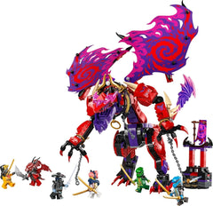 LEGO NINJAGO Chaos Dragon Thundertooth - Jouet avec 6 figurines Ninja - Jeu de construction de rôle pour garçons et filles à partir de 8 ans - Cadeaux pour les fans de la série télévisée Rise of the Dragons 71832 Jeux de construction Beuche den LEGO-Store