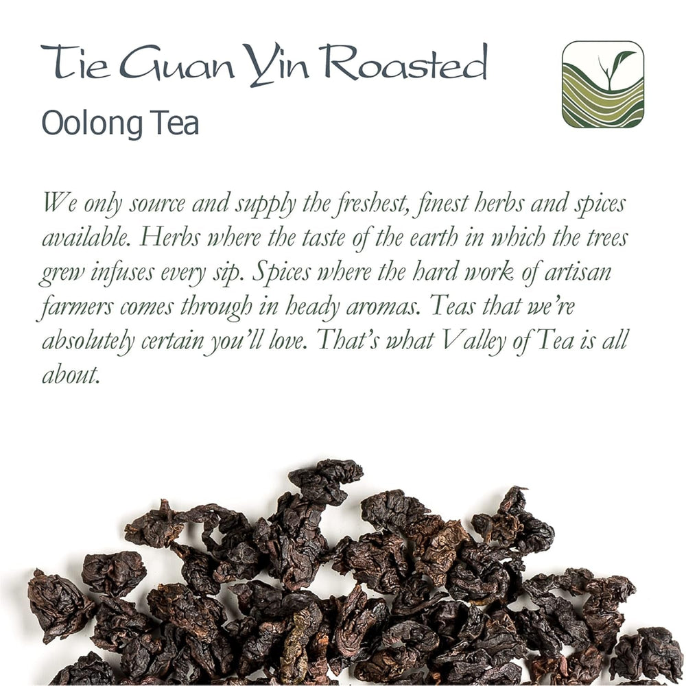 Thé Oolong Tie Guan Yin - Thé bleu rôti Ti Kuan Yin Chine - Thé chinois Wu Long Tieguanyin - Thé bleu Thé Olongh Thé Olongo