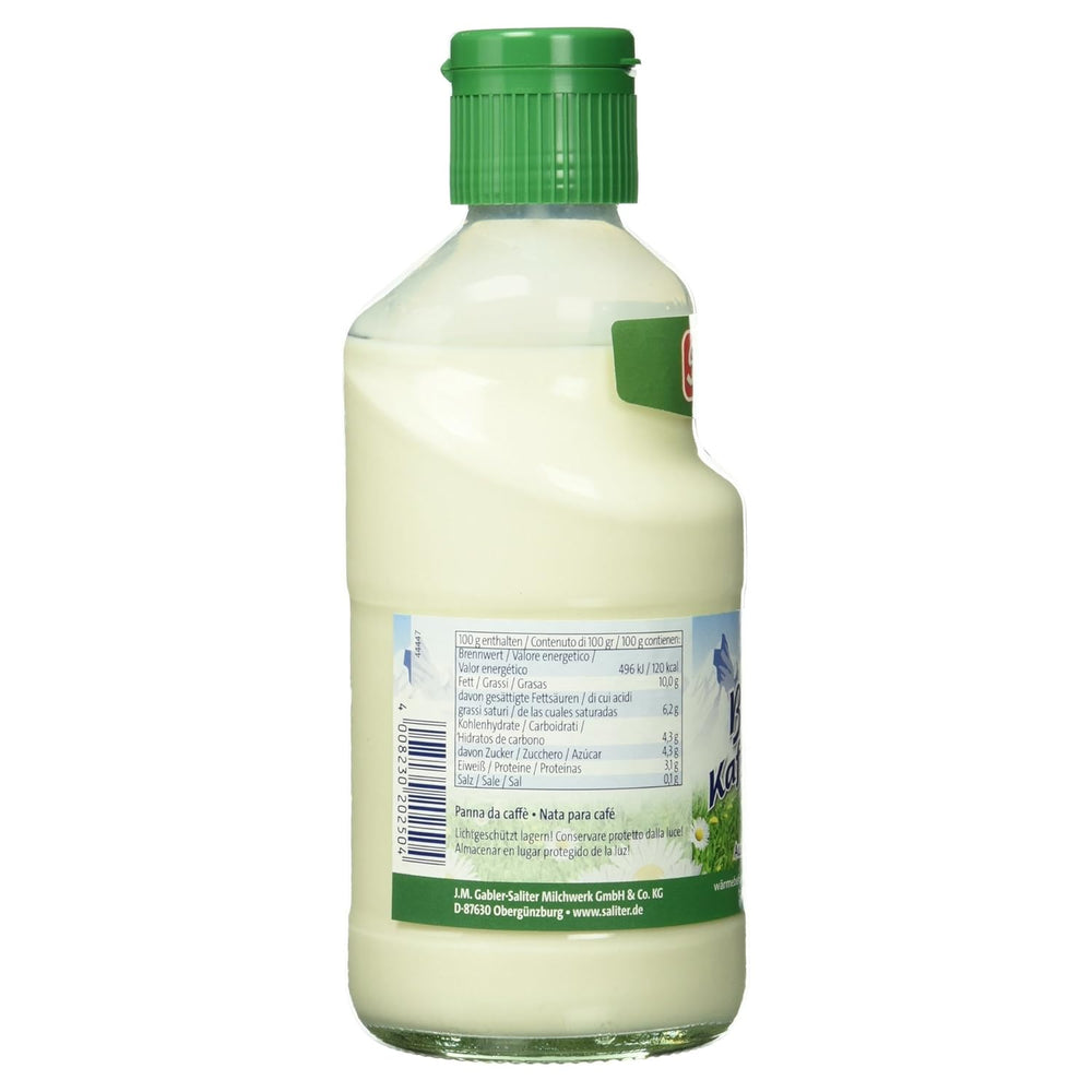Saliter Bio-Kaffeesahne 10% Fett 395g